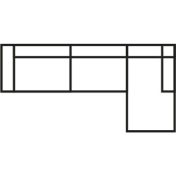 2.5 zits + chaise lounge (rechts)