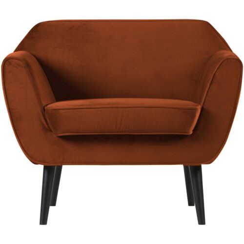 Fauteuil Rocco Velvet - Roest - Afbeelding 2