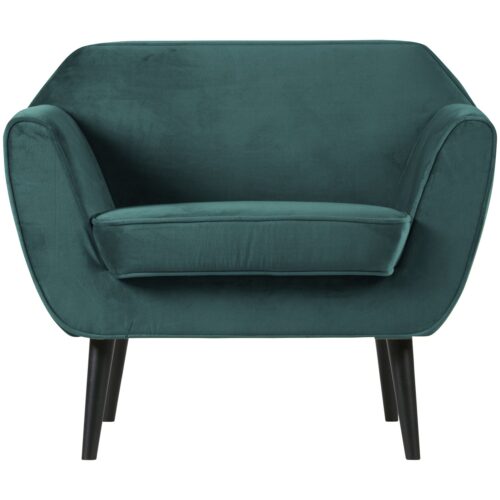 Fauteuil Rocco Velvet - Teal - Afbeelding 2