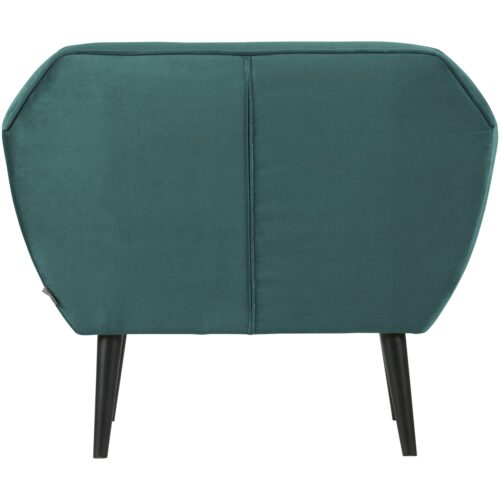 Fauteuil Rocco Velvet - Teal - Afbeelding 3