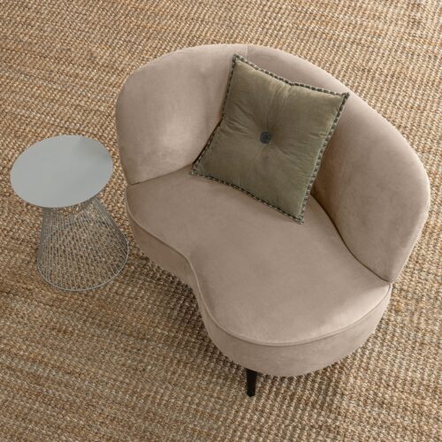 Lounge Fauteuil Sara  - Khaki (links) - Afbeelding 3