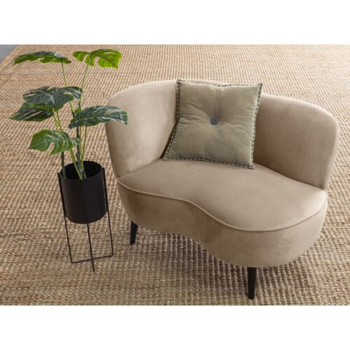 Lounge Fauteuil Sara  - Khaki (links) - Afbeelding 2