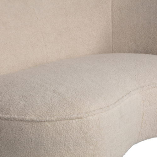 Lounge Fauteuil Sara Teddy - Off White (links) - Afbeelding 6