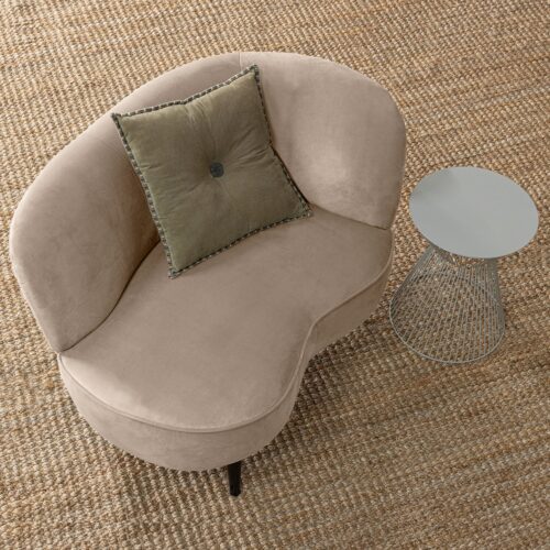 Lounge Fauteuil Sara  - Khaki (rechts) - Afbeelding 3