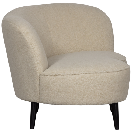 Lounge Fauteuil Sara Teddy - Off White (rechts) - Afbeelding 5