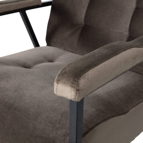 Fauteuil Scott Velvet - Warm Groen - Afbeelding 7