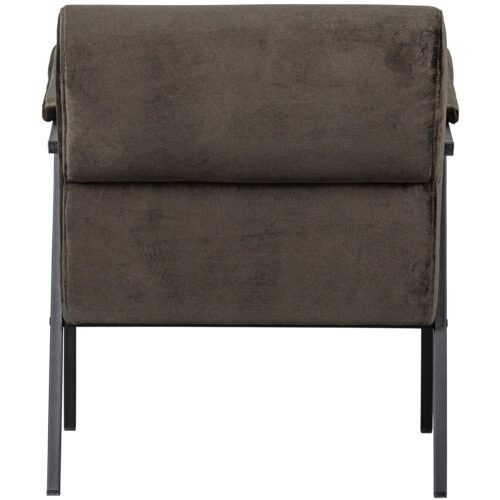 Fauteuil Scott Velvet - Warm Groen - Afbeelding 6