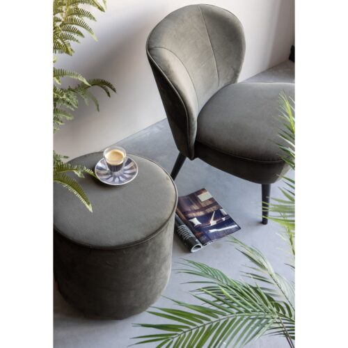 Fauteuil Sara Velvet - Warm Groen - Afbeelding 2