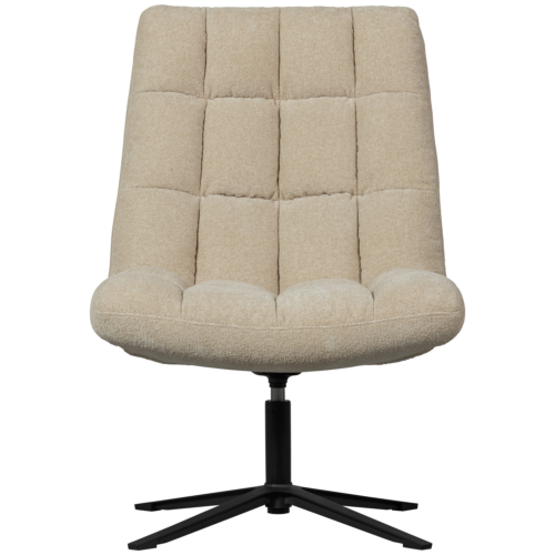 Draaifauteuil Job Bouclé - Zand - Afbeelding 3