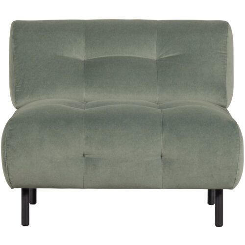 Fauteuil Lloyd Velvet - Waterplant - Afbeelding 2