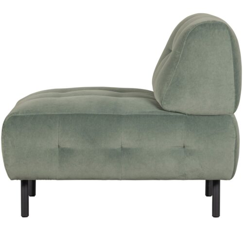 Fauteuil Lloyd Velvet - Waterplant - Afbeelding 3