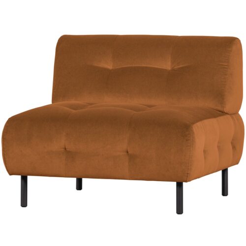 Fauteuil Lloyd Velvet - Cinnamon