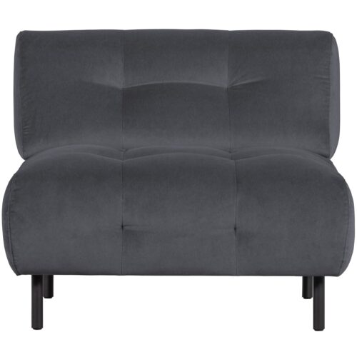 Fauteuil Lloyd Velvet - Cloud - Afbeelding 2