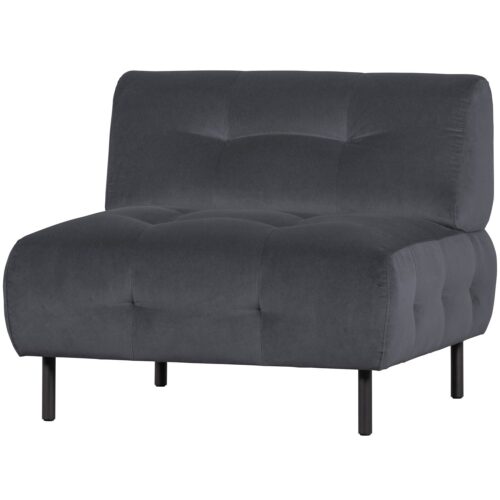 Fauteuil Lloyd Velvet - Cloud