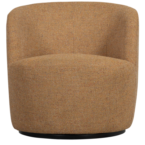 Draaifauteuil Serra Geweven - Curry - Afbeelding 4