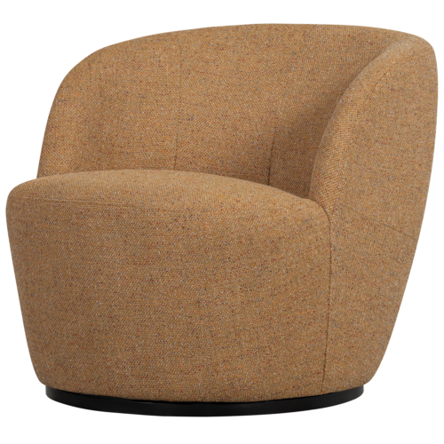 Draaifauteuil Serra Geweven - Curry