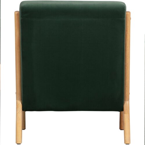 Fauteuil Mark Velvet - Groen - Afbeelding 5