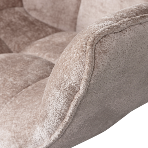 Draaifauteuil Wib Chenille - Taupe - Afbeelding 7