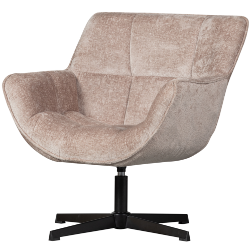 Draaifauteuil Wib Chenille - Taupe