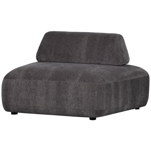 Relaxfauteuil Sterck Textuurstof - Charcoal