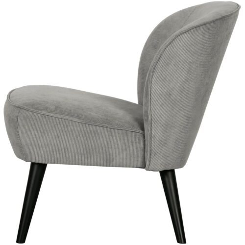 Fauteuil Sara Rib - Vergrijsd Groen - Afbeelding 3