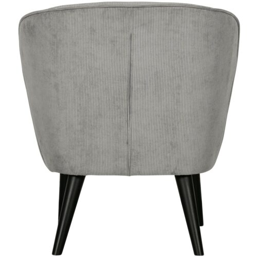 Fauteuil Sara Rib - Vergrijsd Groen - Afbeelding 4