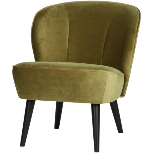 Fauteuil Sara Velvet - Army