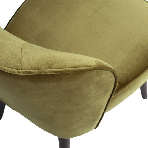 Fauteuil Sara Velvet - Army - Afbeelding 6