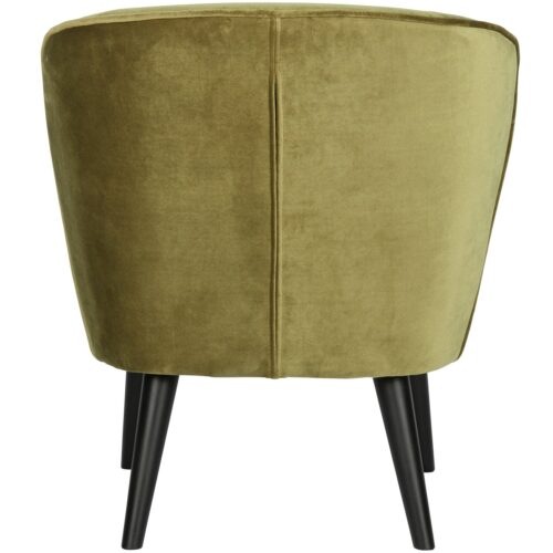 Fauteuil Sara Velvet - Army - Afbeelding 4