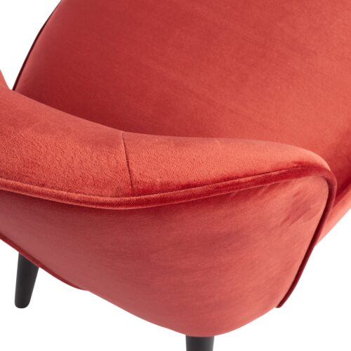 Fauteuil Sara Velvet - Raspberry - Afbeelding 5