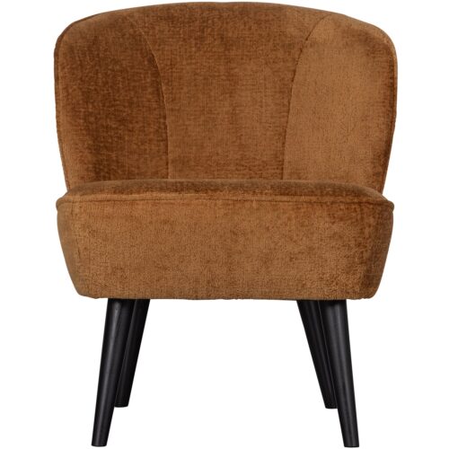 Fauteuil Sara Chenille - Cognac - Afbeelding 4