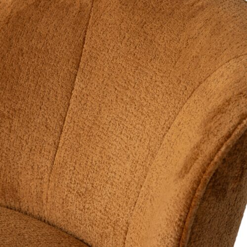 Fauteuil Sara Chenille - Cognac - Afbeelding 8