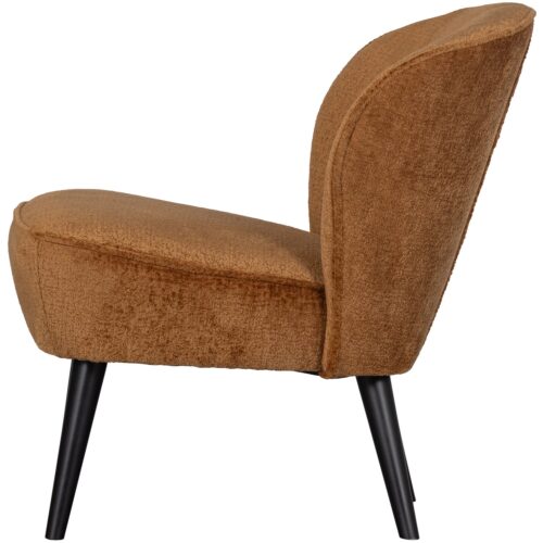 Fauteuil Sara Chenille - Cognac - Afbeelding 5