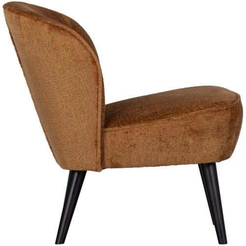 Fauteuil Sara Chenille - Cognac - Afbeelding 6