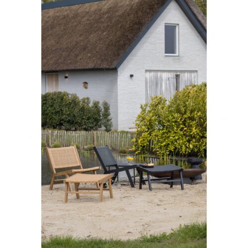 Tuin Fauteuil Puk - Zwart - Afbeelding 2