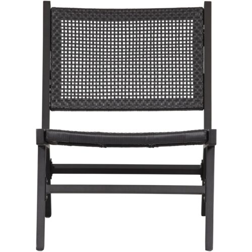 Tuin Fauteuil Puk - Zwart - Afbeelding 3