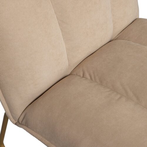 Fauteuil Fie Rib - Zand - Afbeelding 7