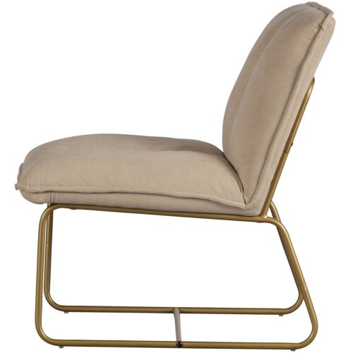 Fauteuil Fie Rib - Zand - Afbeelding 5