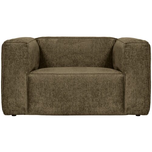 Fauteuil Bean Structure Velvet - Moss