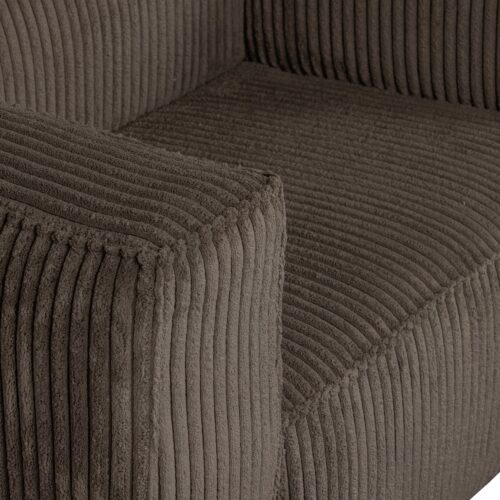 Fauteuil Bean Grove Ribstof - Mud - Afbeelding 6