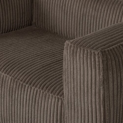 Fauteuil Bean Grove Ribstof - Mud - Afbeelding 7