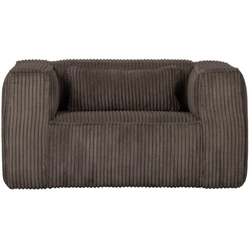 Fauteuil Bean Grove Ribstof - Mud - Afbeelding 4