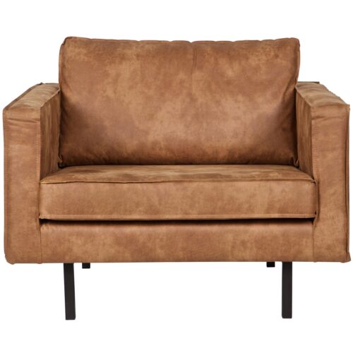 Fauteuil Rodeo  Gerecycled Leer - Cognac - Afbeelding 4