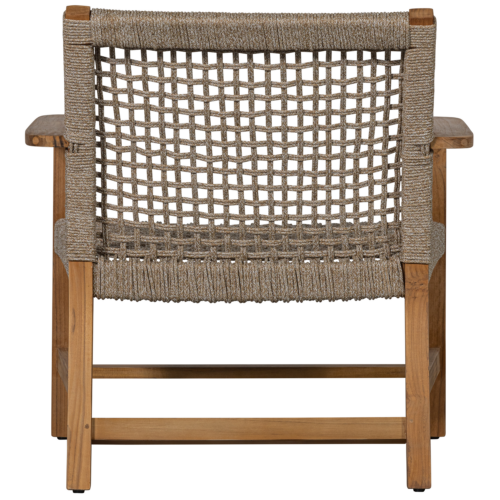 Tuin Fauteuil Copper Teakhout en Wicker - Afbeelding 6