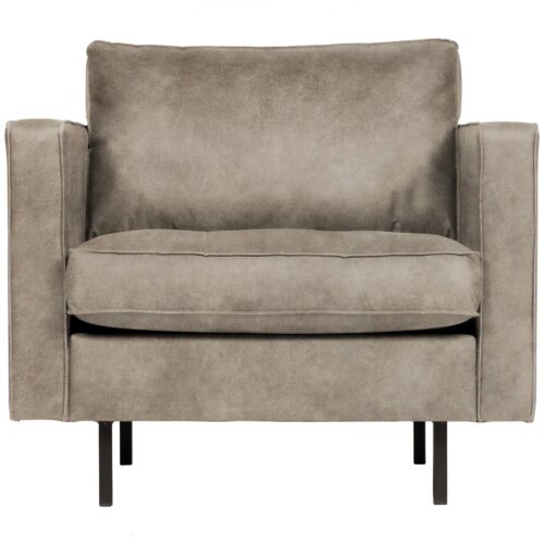 Fauteuil Rodeo Classic Velvet - Elephant Skin