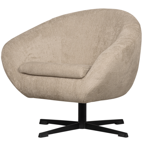 Draaifauteuil Desert Chenille - Zand