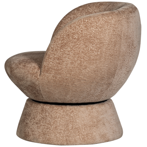 Draaifauteuil Shuffle Chenille - Naturel - Afbeelding 5