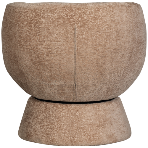 Draaifauteuil Shuffle Chenille - Naturel - Afbeelding 6