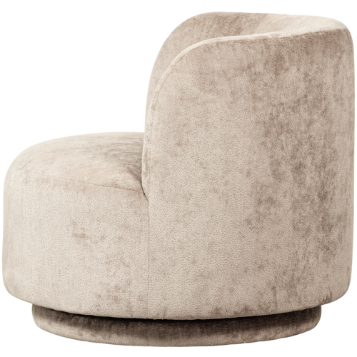 Draaifauteuil Popular Modulair Chenille - Naturel - Afbeelding 4