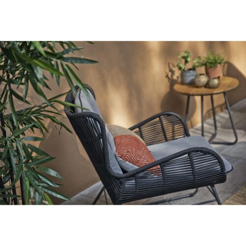 Tuin Loungestoel Grace - Antraciet - Afbeelding 3